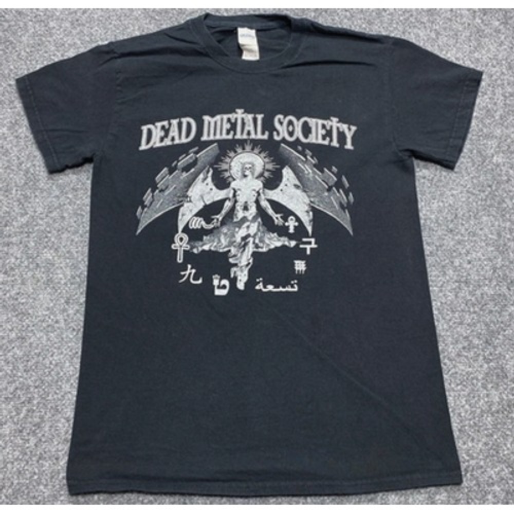 Dead Metal Society Shirt Mens Small Black 2018 Novem Metallum Tour Band Tee